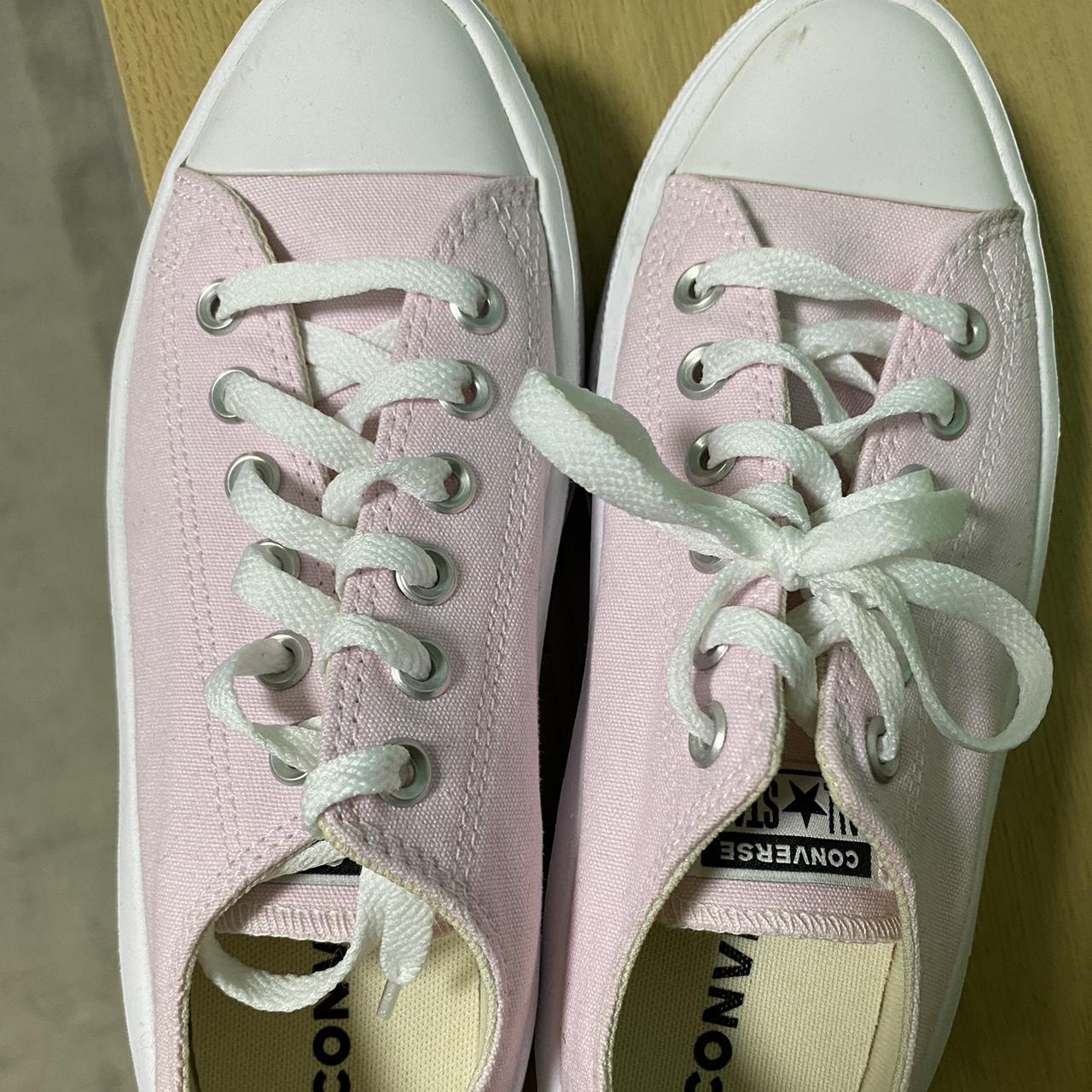 womens pale pink trainers