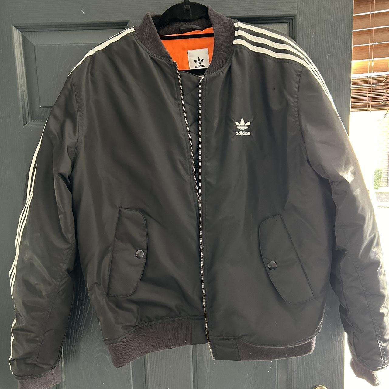 Adidas padded bomber outlet jacket