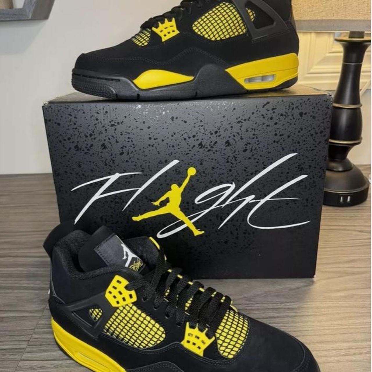 mens jordan 4 yellow