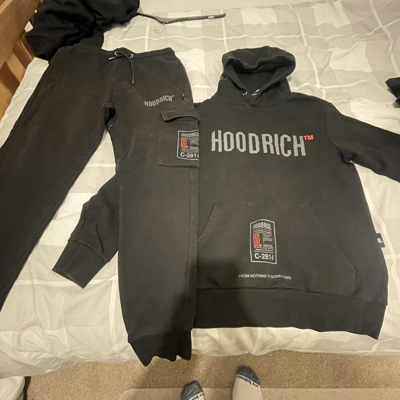 small hoodrich tracksuit Depop