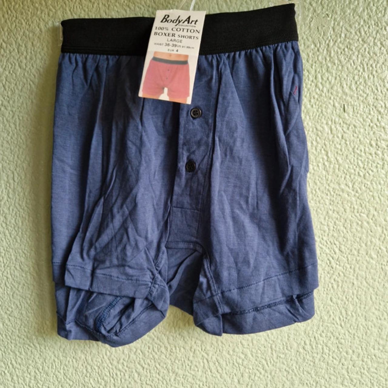 Men's new with tag vintage boxer shorts large 100%... - Depop