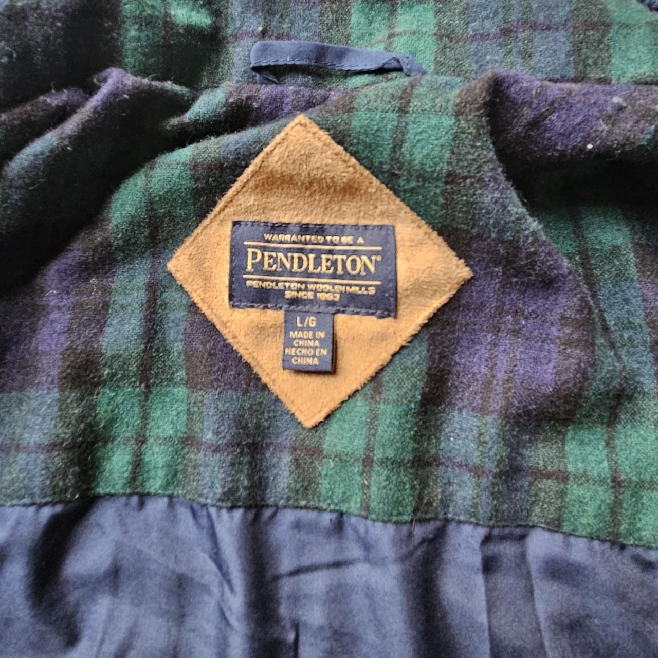 Pendleton Women's Puffer Jacket - Navy/Multi - L … - image 4