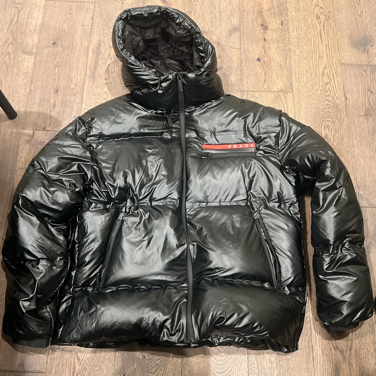 Prada down jacket (size XL). Worn a few times but in... Depop