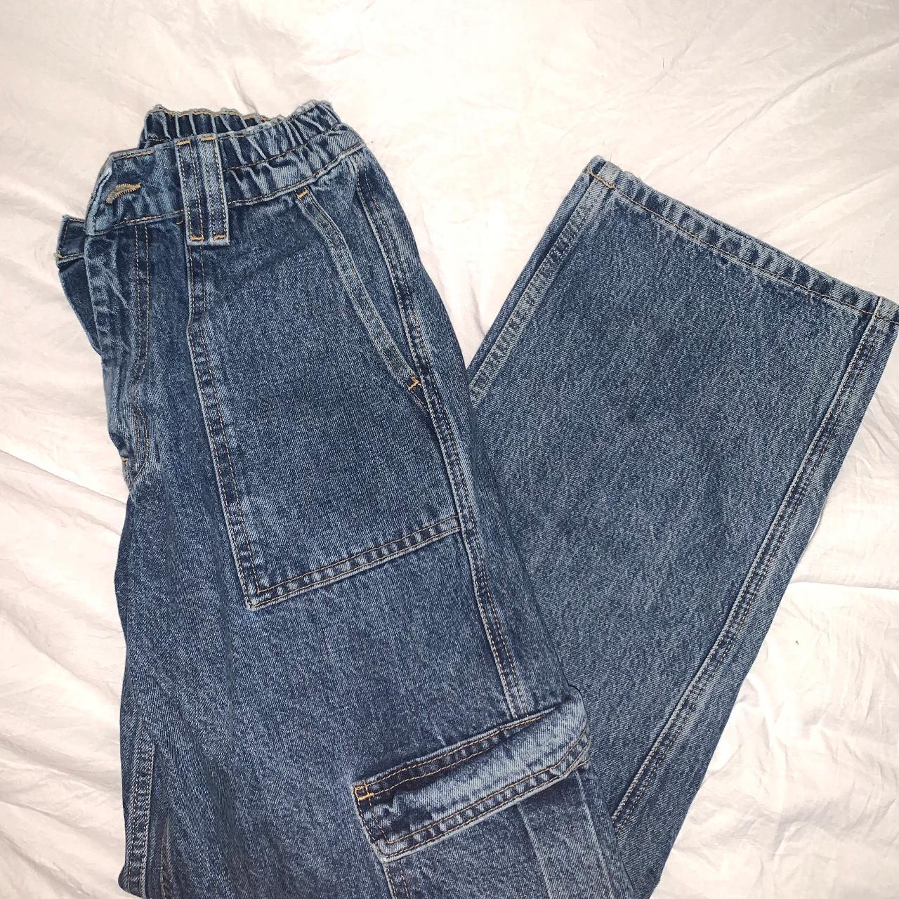 Urban Outfitters wide leg, jean cargos - Depop