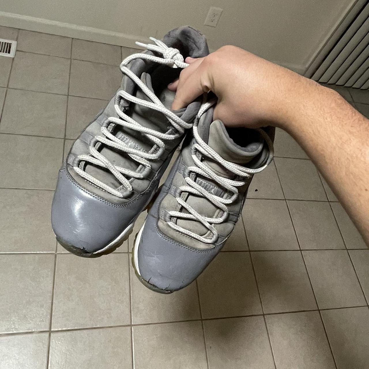 jordan 11 low cool grey they are beaters but still... Depop