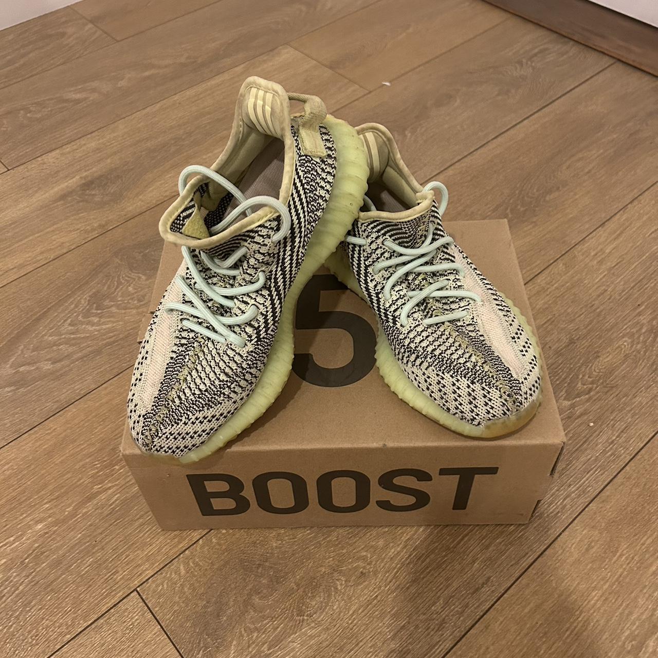 Yeezy boost 350 v2 yeezreel nr size 5 Depop