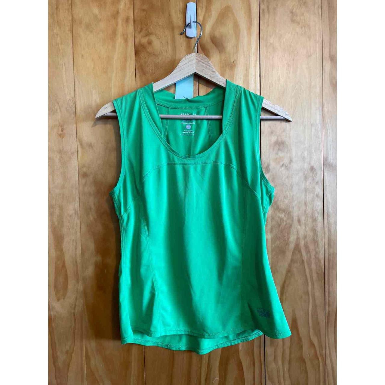 Mountain Hardwear Women's Sweatshirt - Green - M – Mountain Hardwear green tank top. Medium. * …
