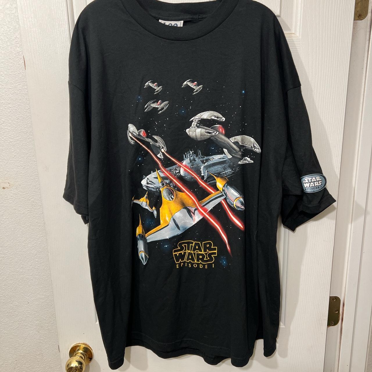 VTG Star popular Wars Episode 1 Lee Sport Shirt