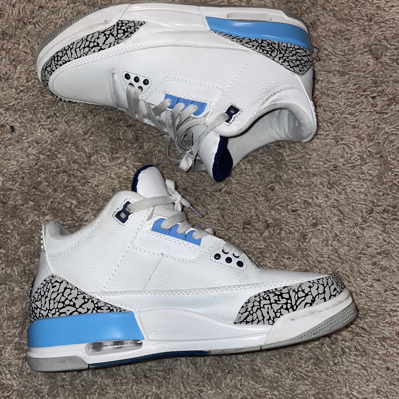 Jordan 3 unc - Depop