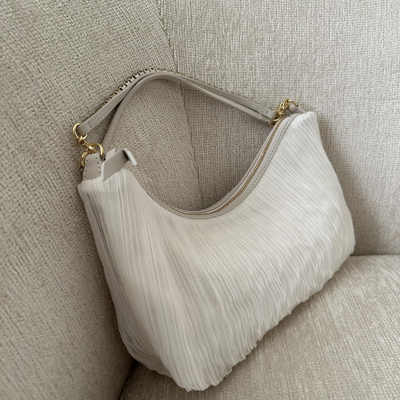 Loeffler randall addy discount pleated baguette shoulder bag