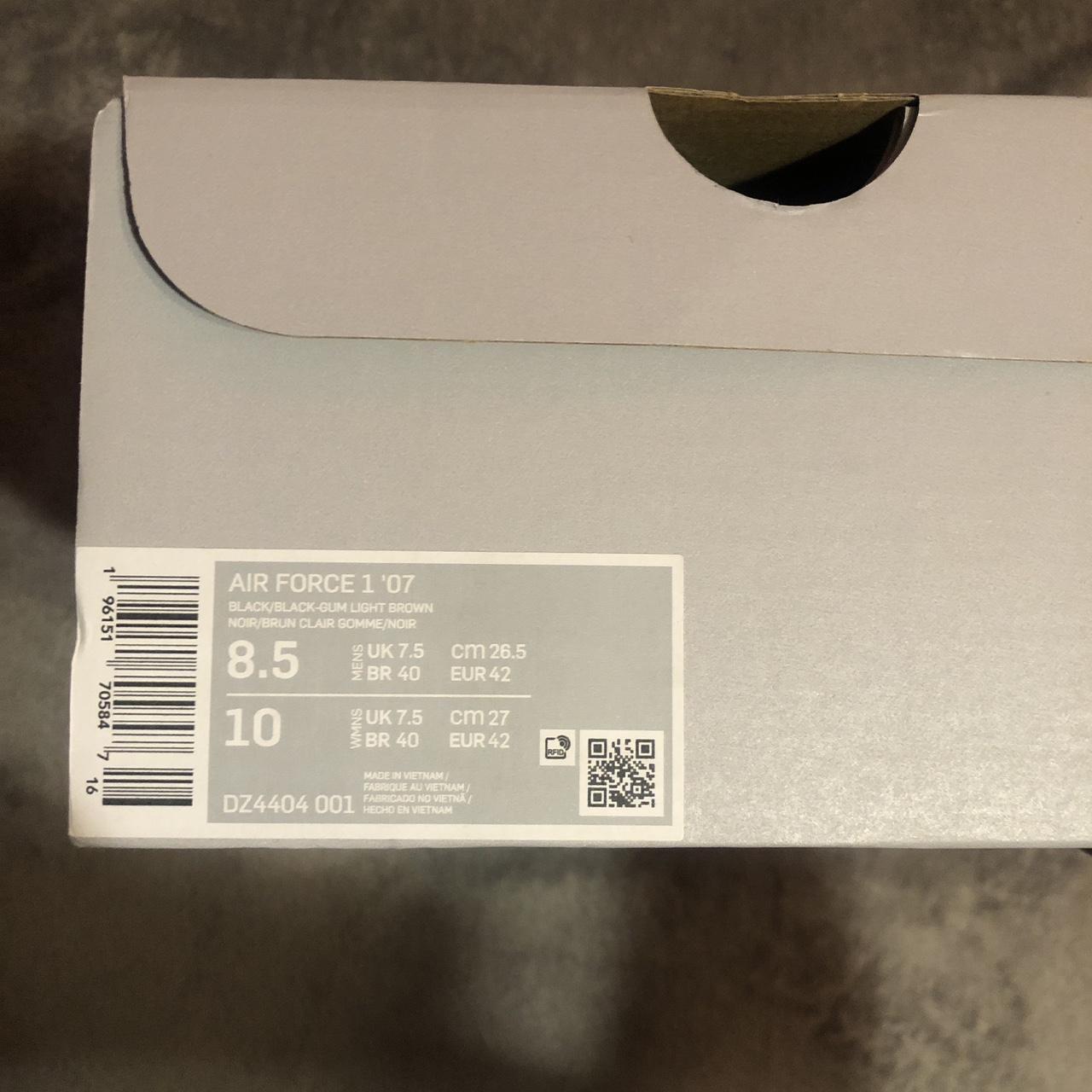 white and black gum bottom air force ones