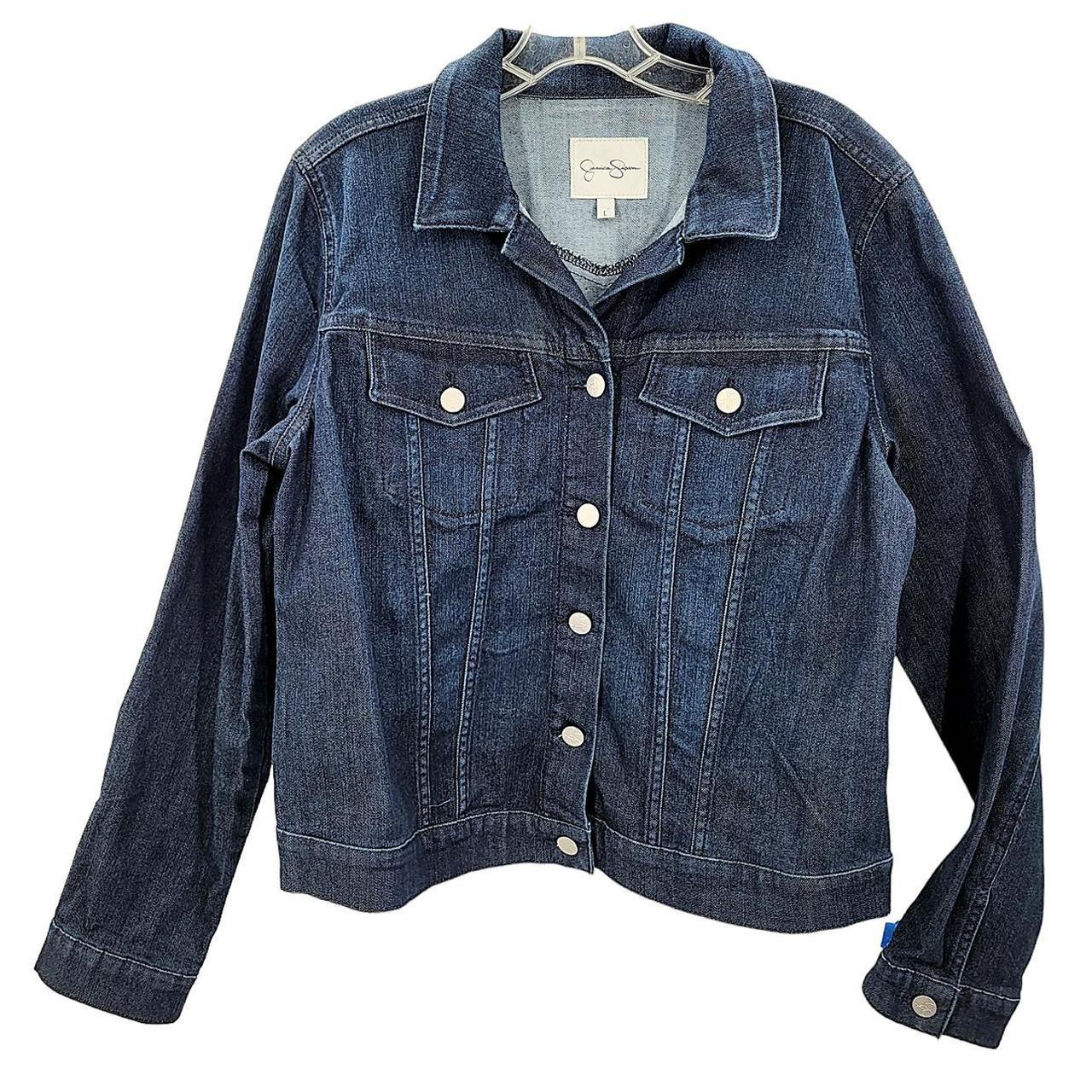 Jessica simpson outlet blue jean jacket