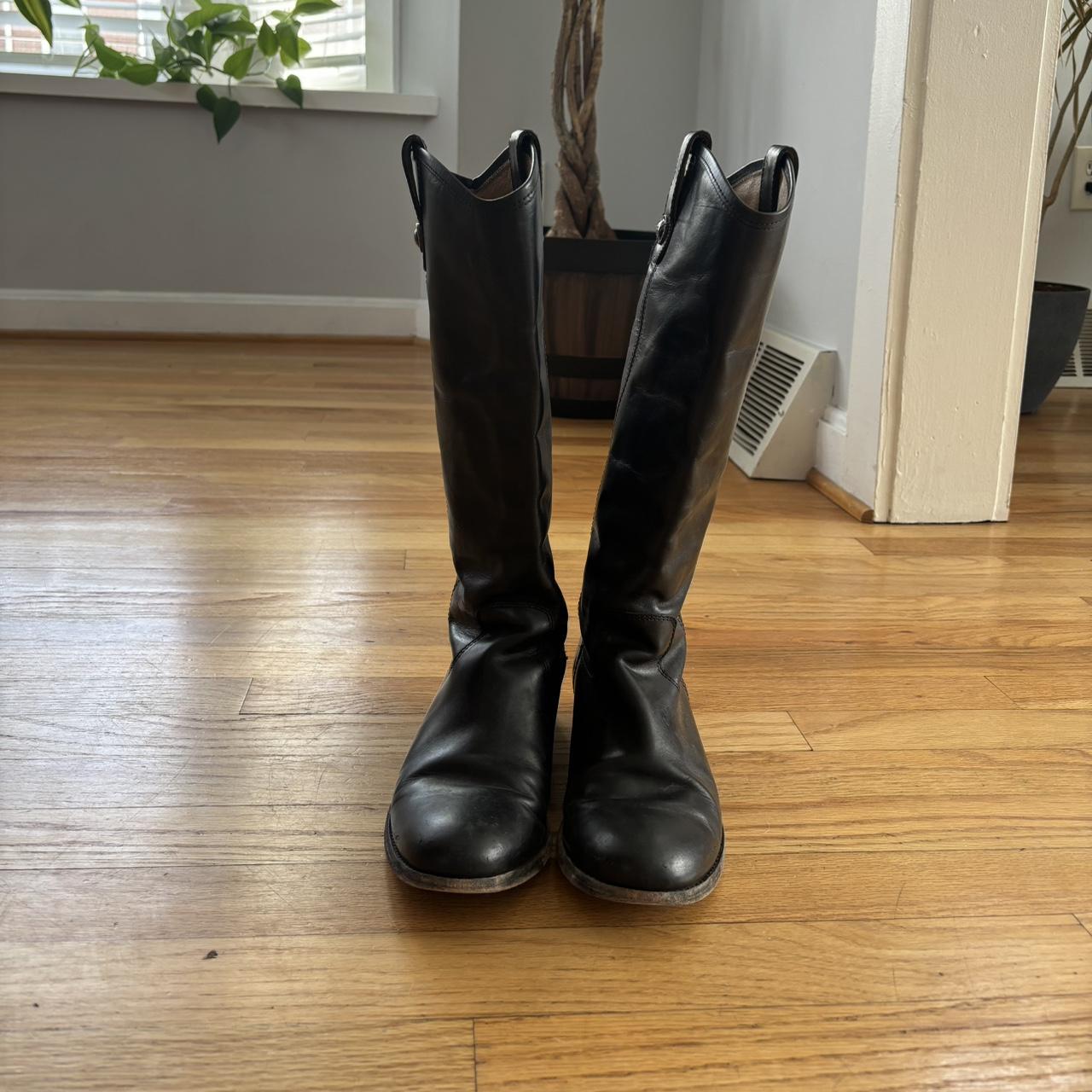 frye boots women's melissa button