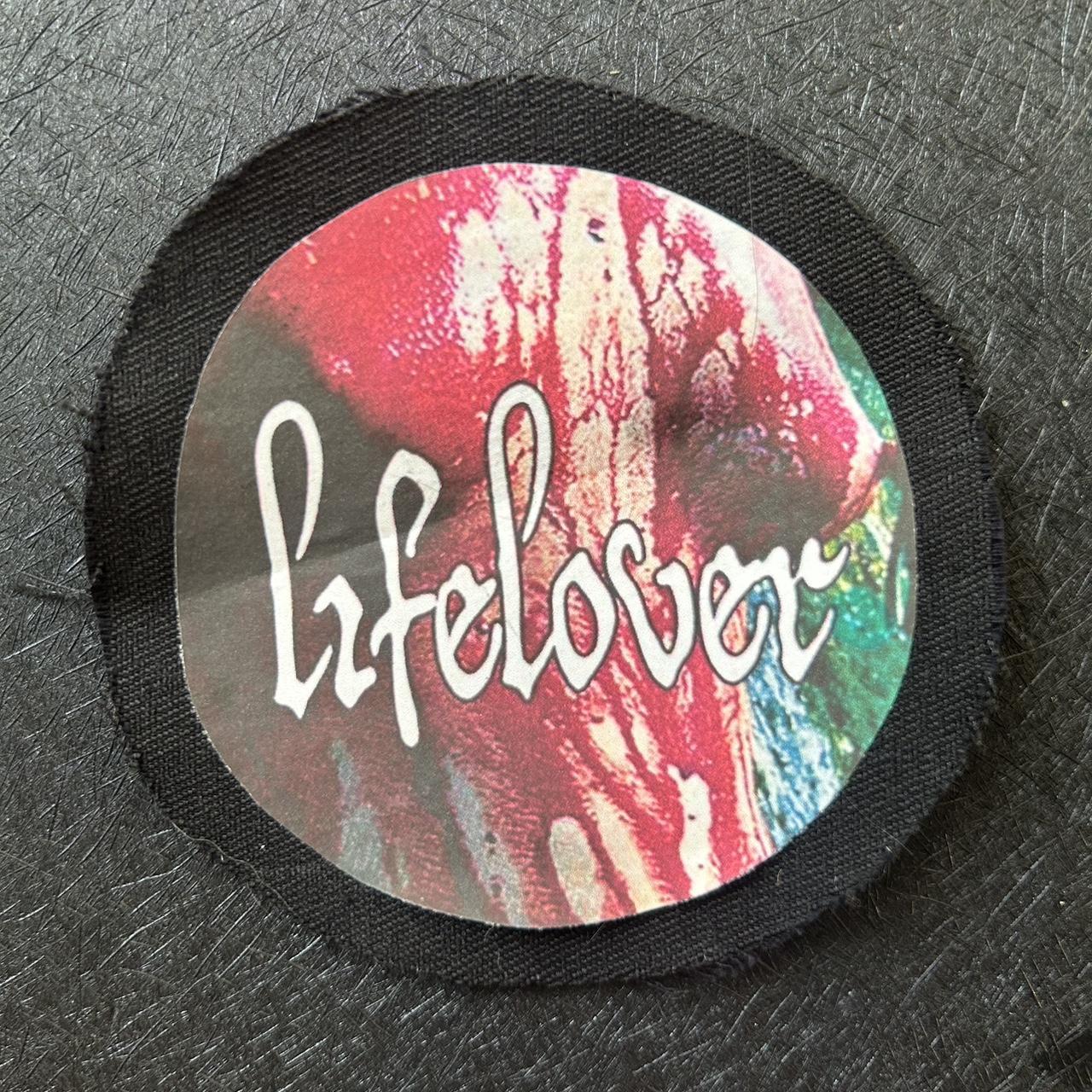 handmade lifelover patch 3.25