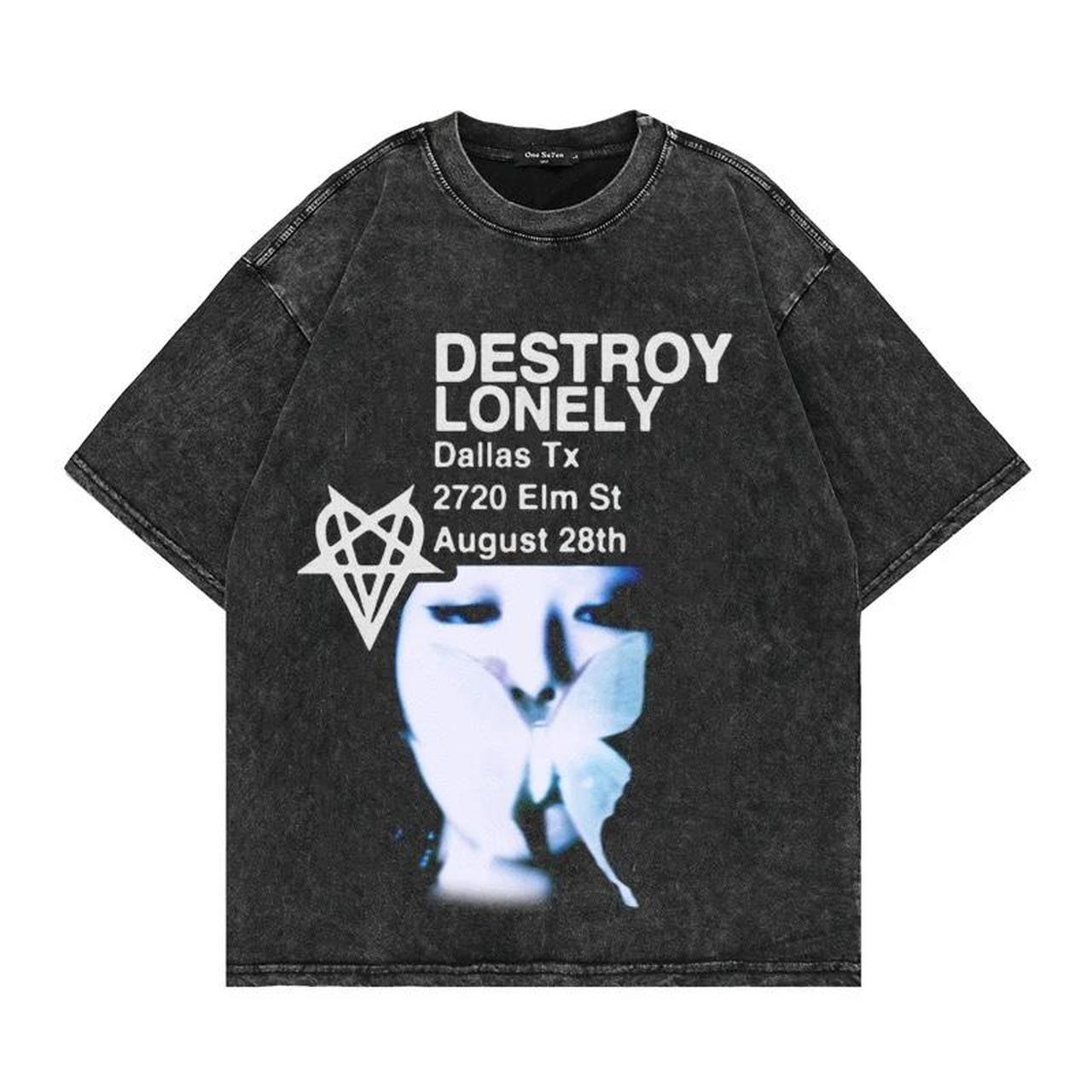 Destroy Lonely Dallas TX Graphic Tee Ships in 1-3... - Depop