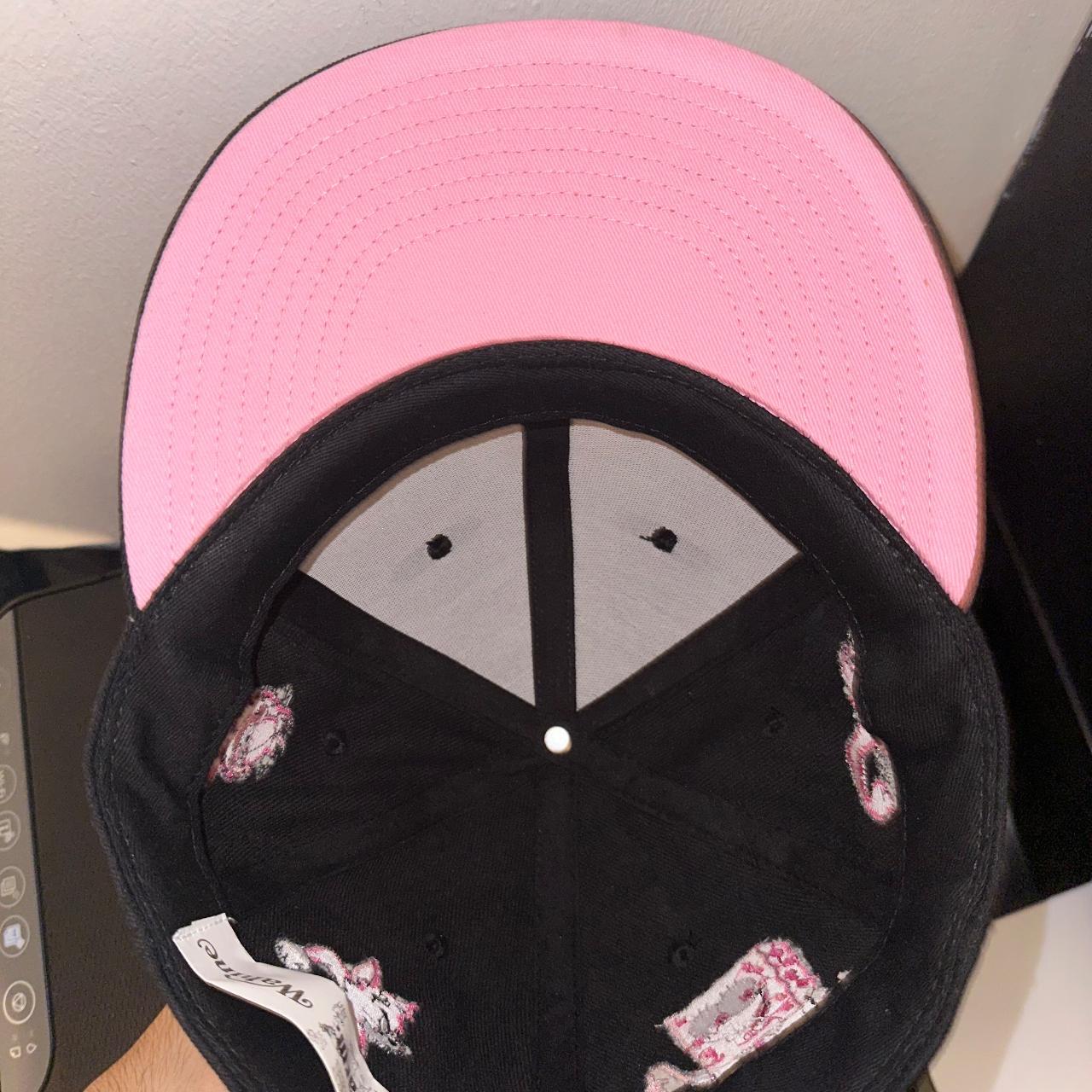 帽子 VAKT. CAP PINK SlumpyKev Pink Wahine Fitted Hat Size 7 3/8 | Depop