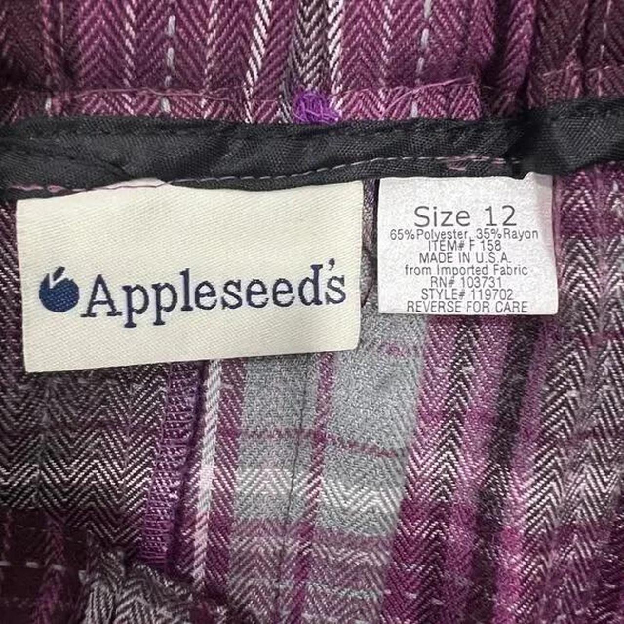 Appleseed's Women's Midi Skirt - Purple/Grey - 12… - image 4