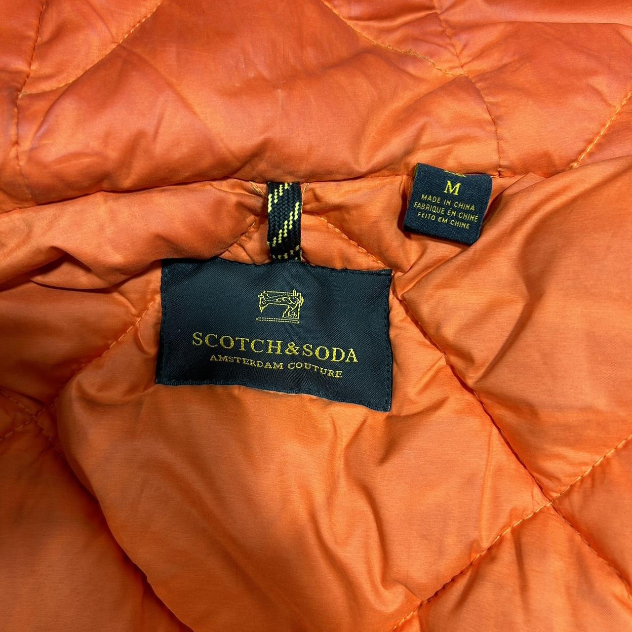 Scotch and soda hot sale orange jacket