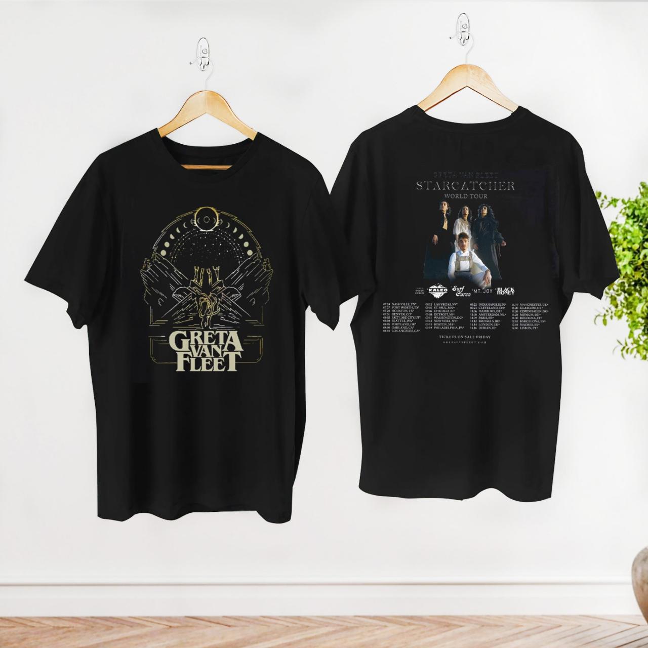 greta van fleet tour t shirt