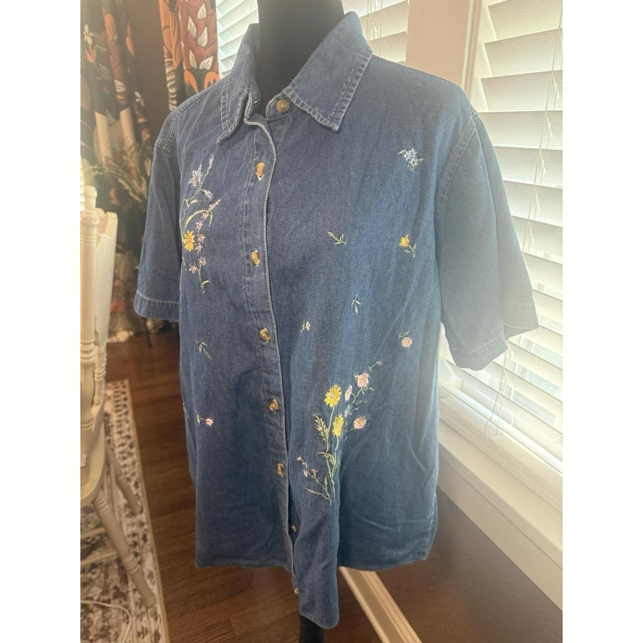 Basic Editions Women's Blouse - Blue - 18 – Basic… - image 3