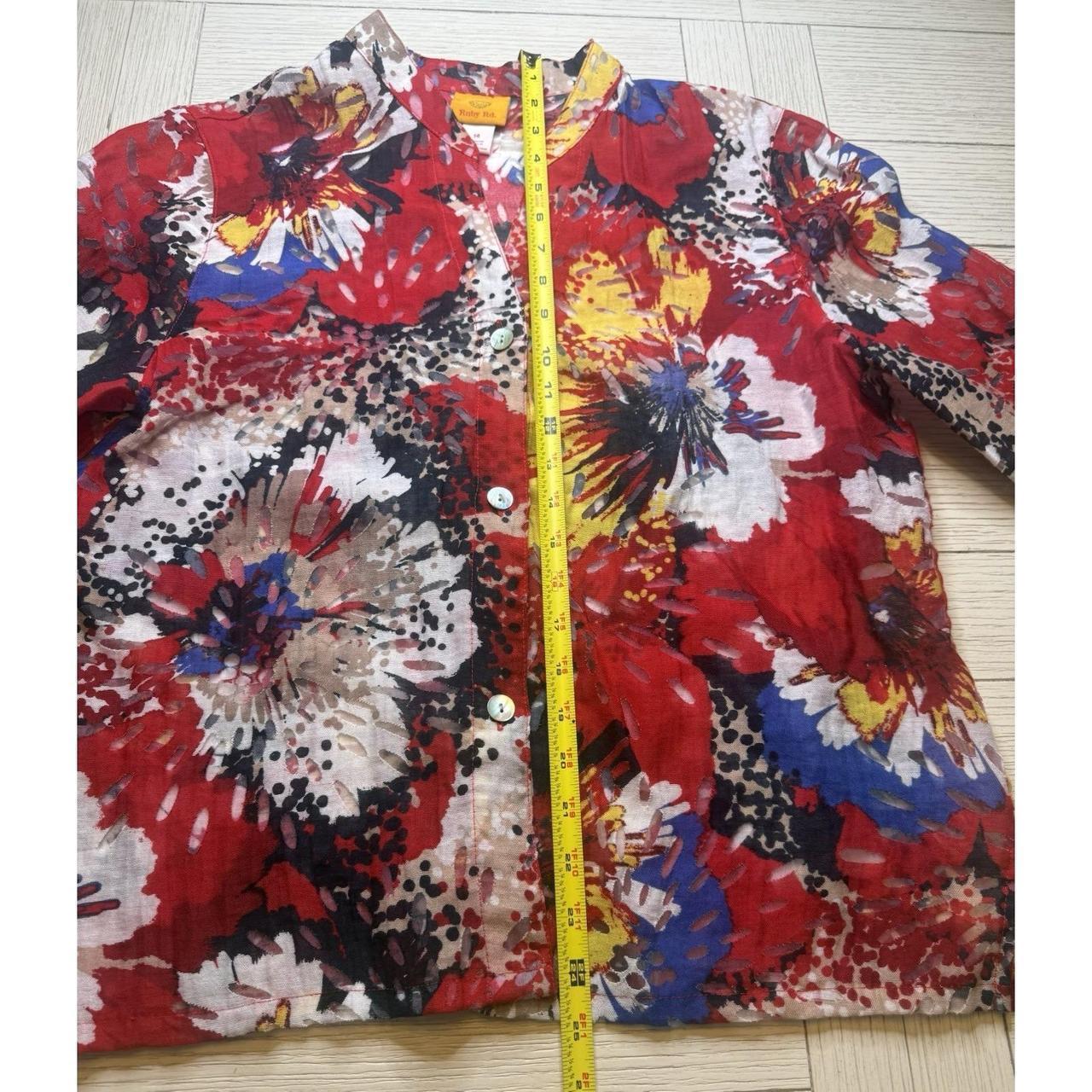 Ruby Rd. Women's Blouse - Multi/Red - 14 – RUBY R… - image 3