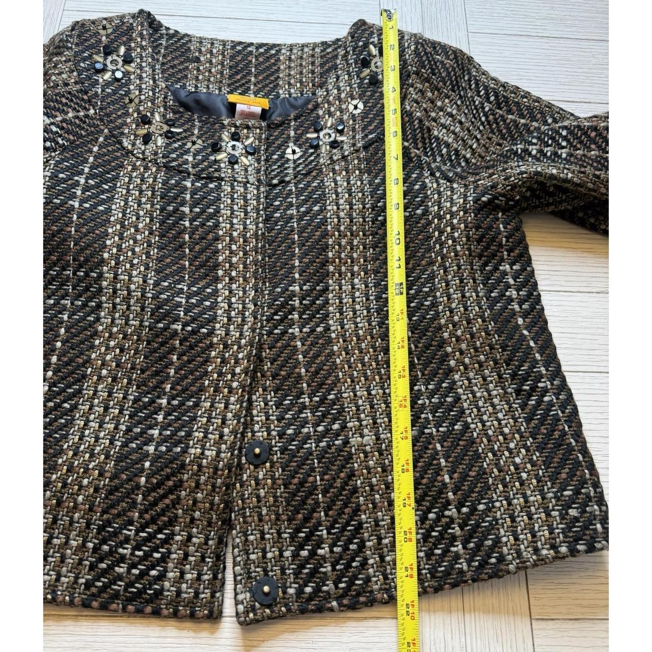 Ruby Rd. Women's Blazer Jacket - Brown - 12 – Rub… - image 7