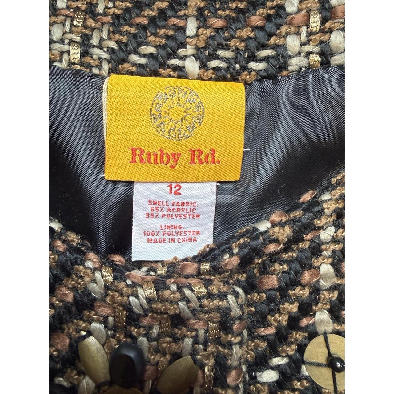 Ruby Rd. Women's Blazer Jacket - Brown - 12 – Rub… - image 5