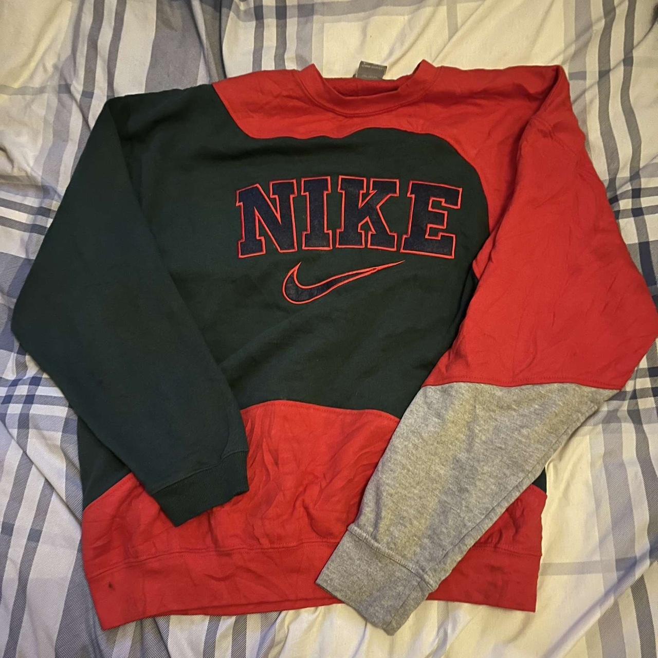 reworked vintage nike sweatshirt