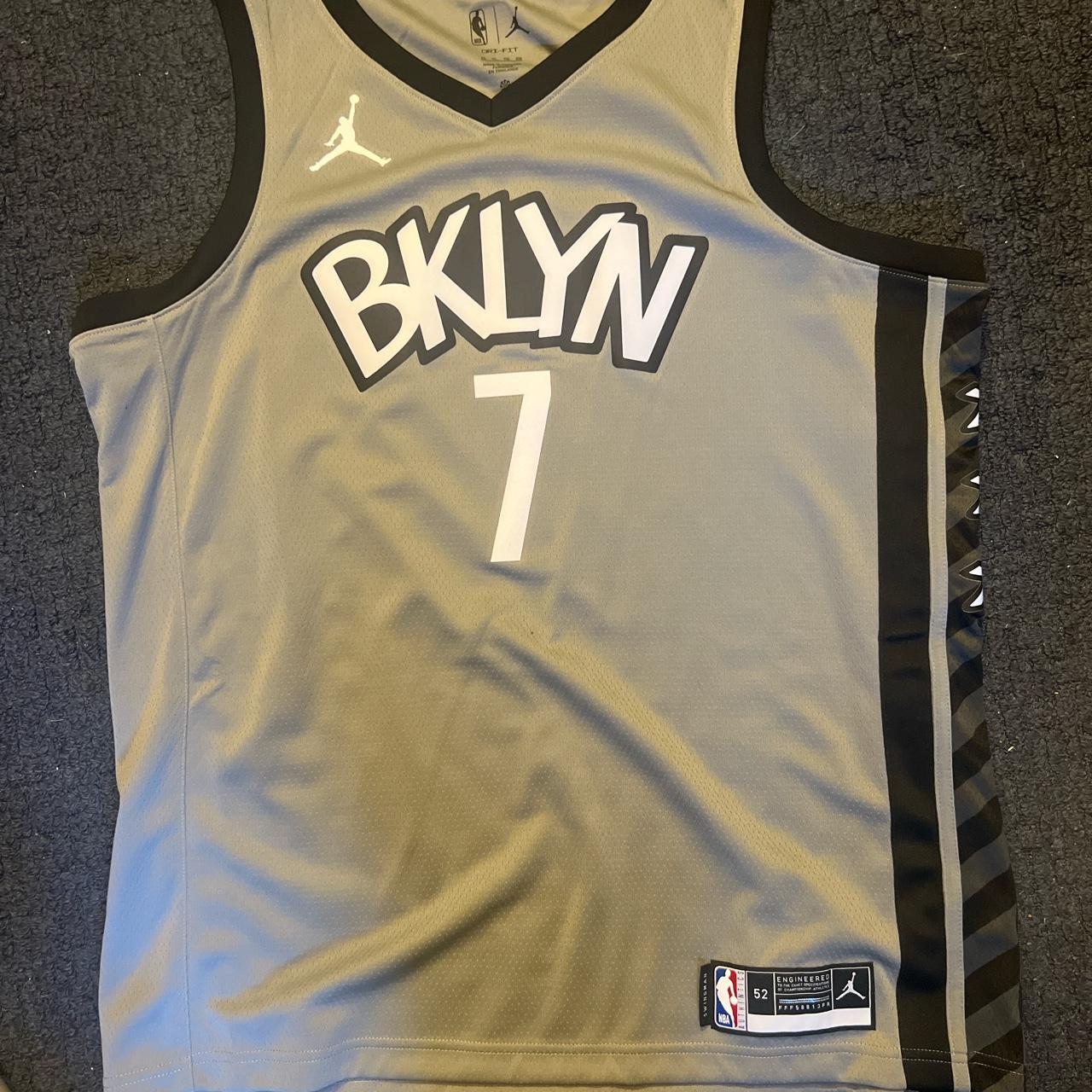 kevin durant grey jersey