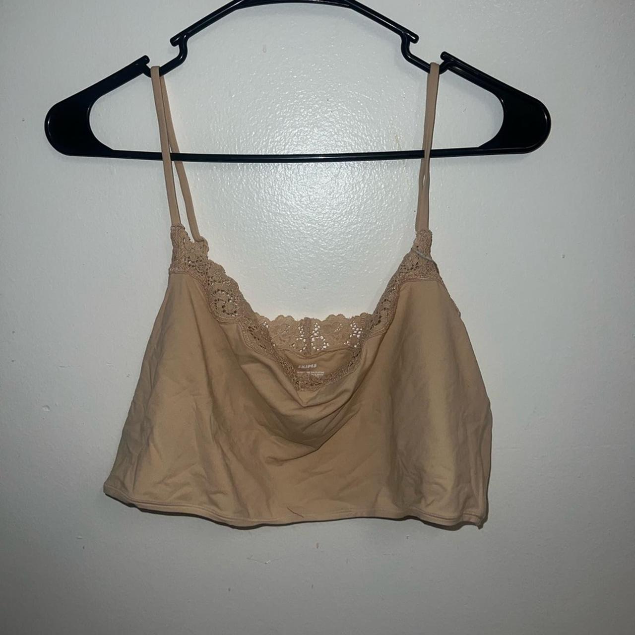 NWT SKIMS Fits Everybody Corded Lace Cami - Depop