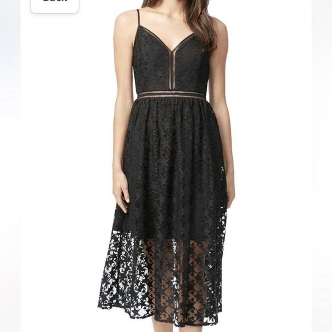 Betsey johnson star top lace dress