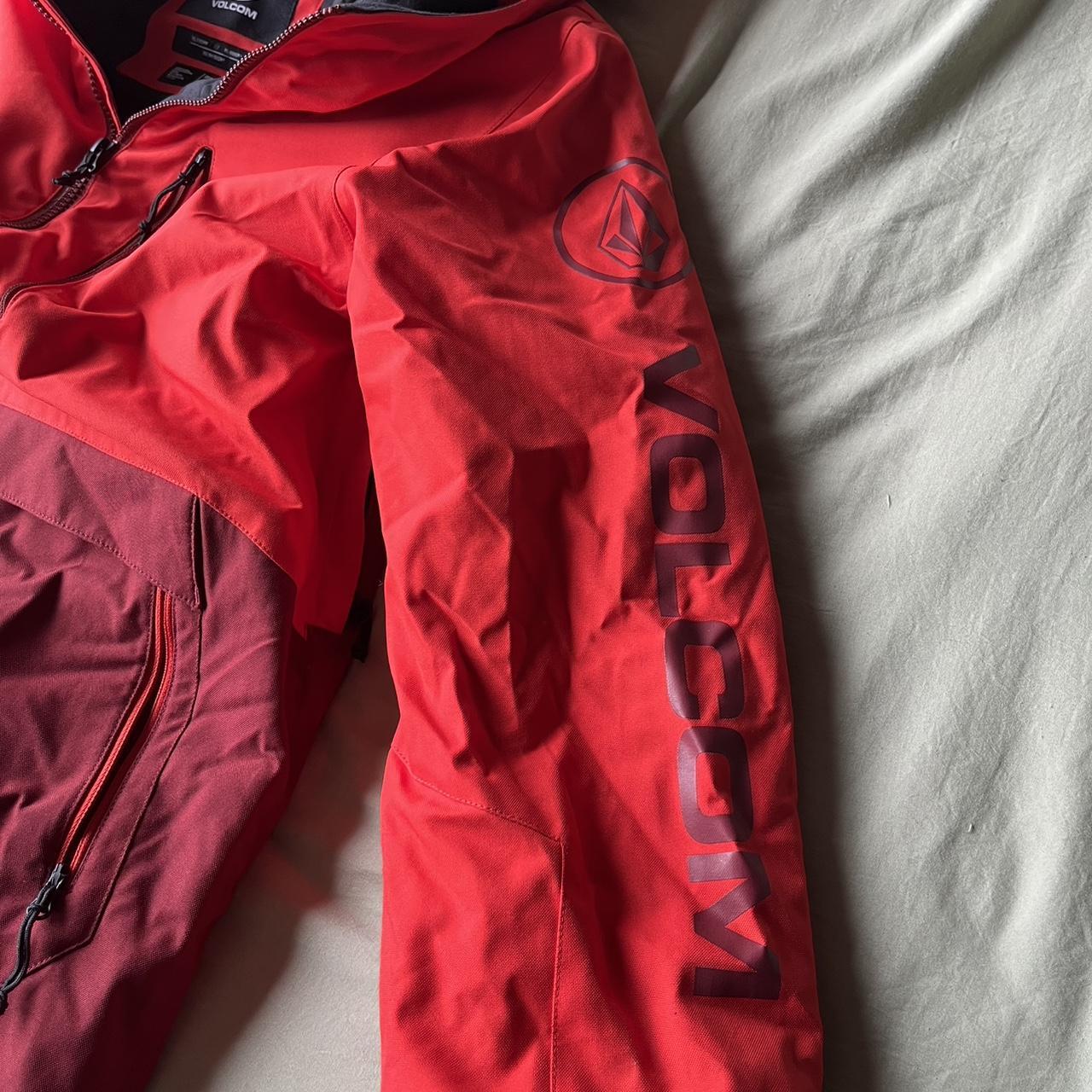 Volcom Men's Jacket - Red - XS – Red Volcom ski j… - image 3