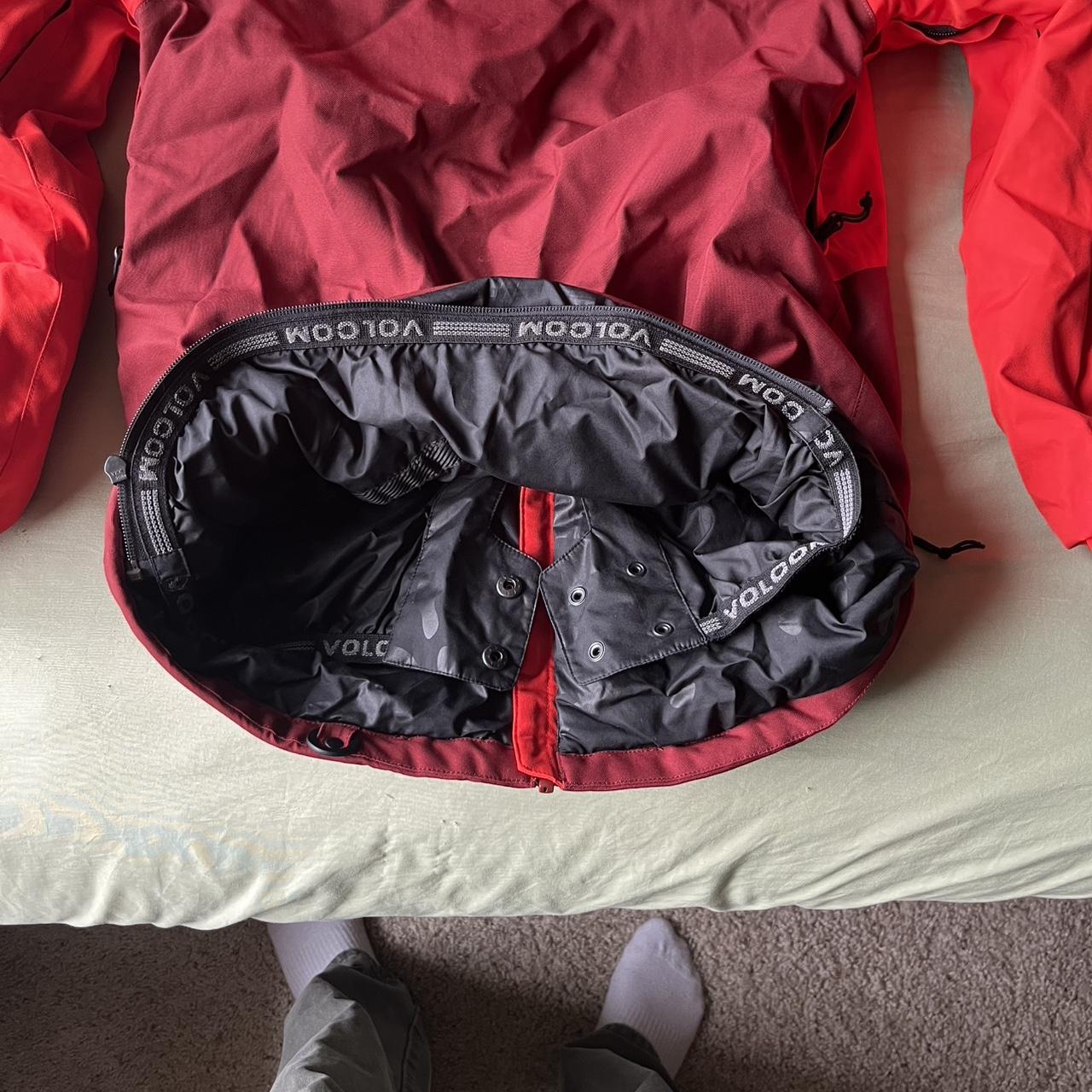 Volcom Men's Jacket - Red - XS – Red Volcom ski j… - image 5