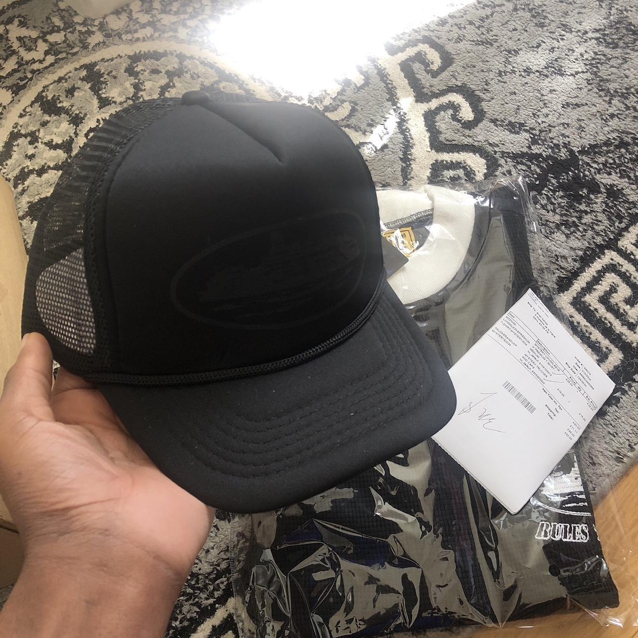 Casquette corteiz triple black , cop au mystery drop | Depop