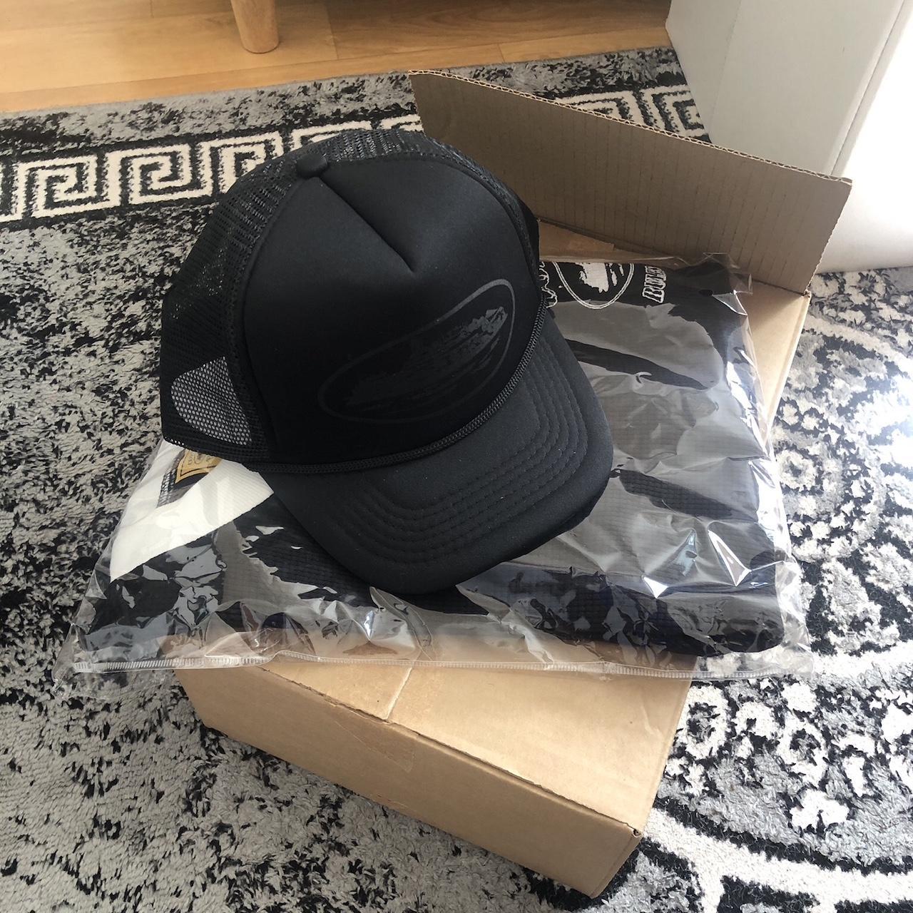 Casquette corteiz triple black , cop au mystery drop | Depop
