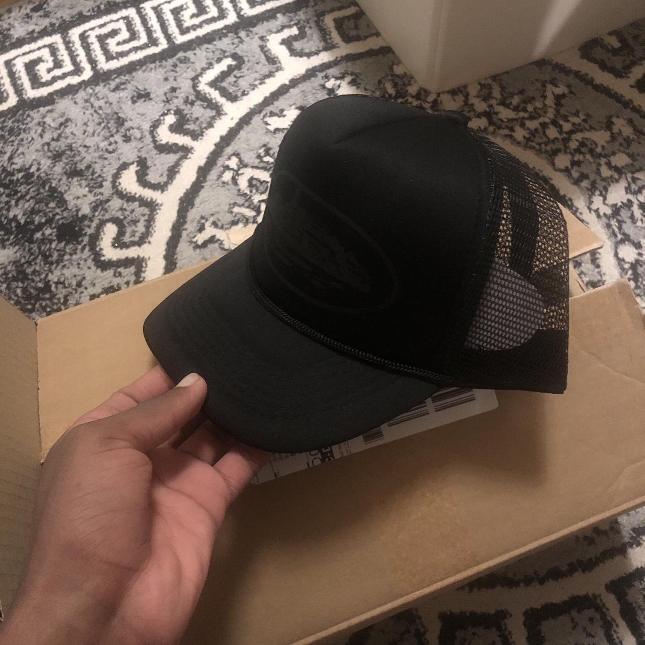 Corteiz キャップ ブラック 【正規品】 Casquette corteiz triple black , cop au mystery drop | Depop