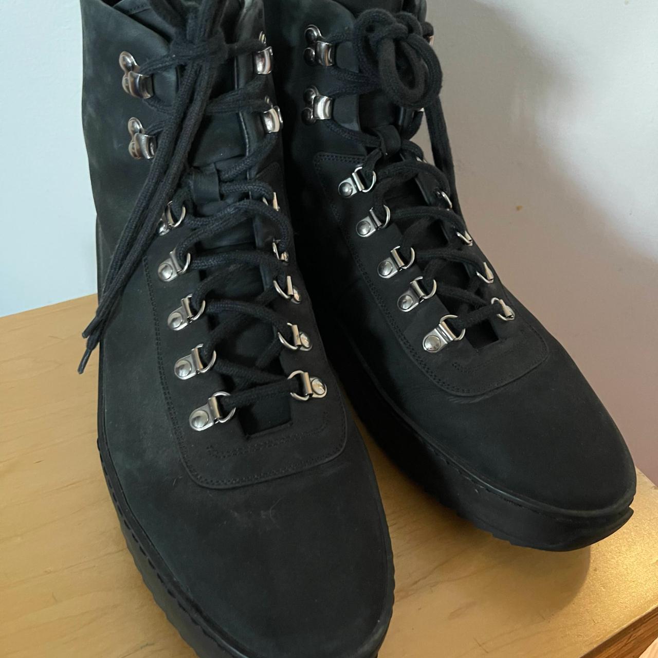 Fear of god black boots sale