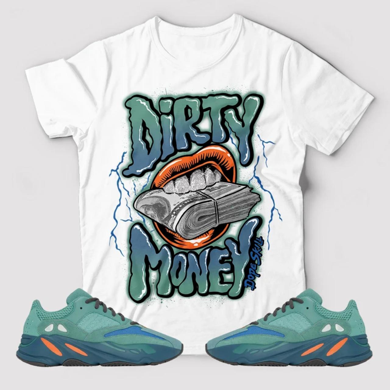 Yeezy 700 inertia deals matching shirt