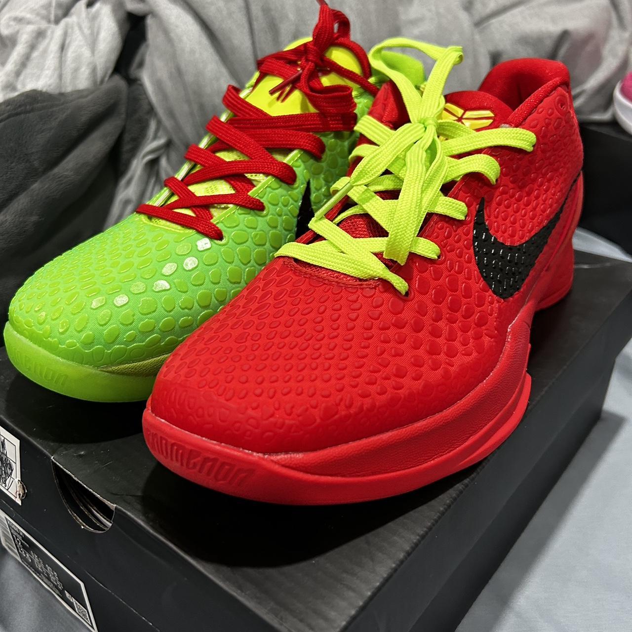 Size 11 mismatch Kobe grinch and reverse grinch... Depop