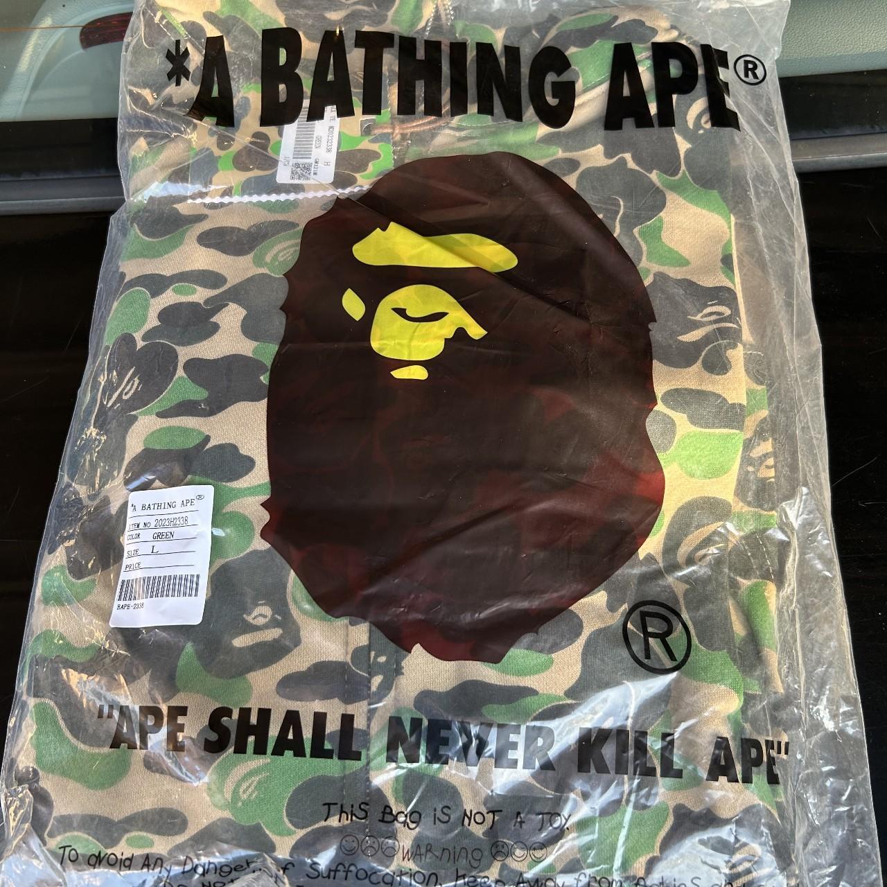 Bape ABC Camo Cushion Light Blue #bape #art #camo - Depop