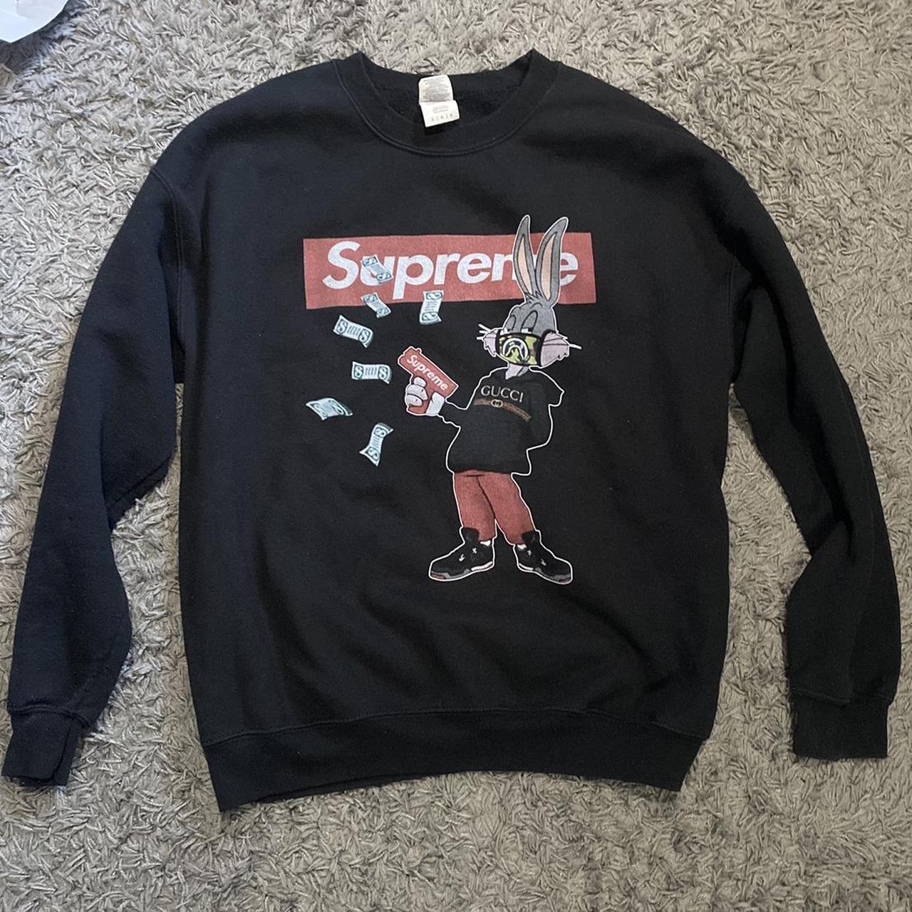 Supreme bugs shop bunny hoodie