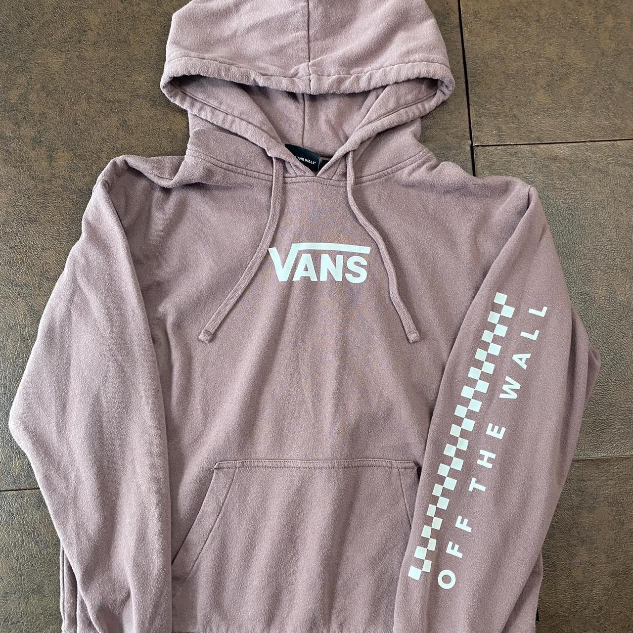 Vans hot sale sweater pink