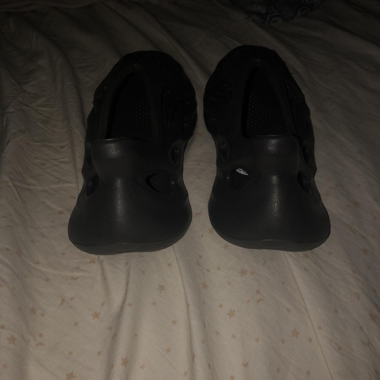 yeezy black foam runners