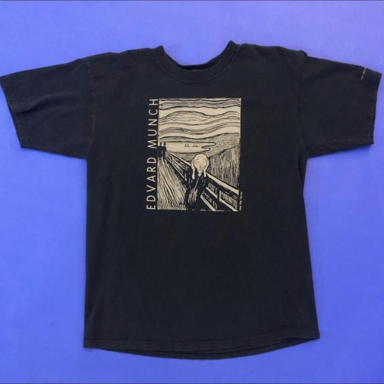 Vintage 90s Edvard Munch “The Scream” art t-shirt by...