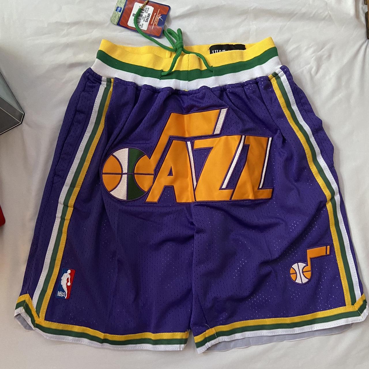 Utah Jazz Just Don Shorts! Brand New. Size Medium Depop