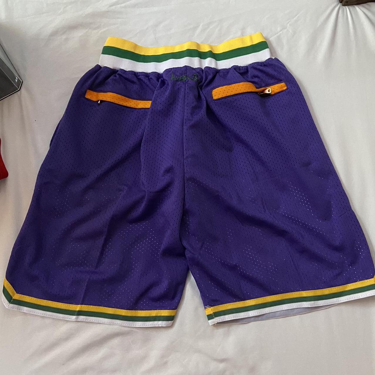 Utah Jazz Just Don Shorts! Brand New. Size Medium Depop