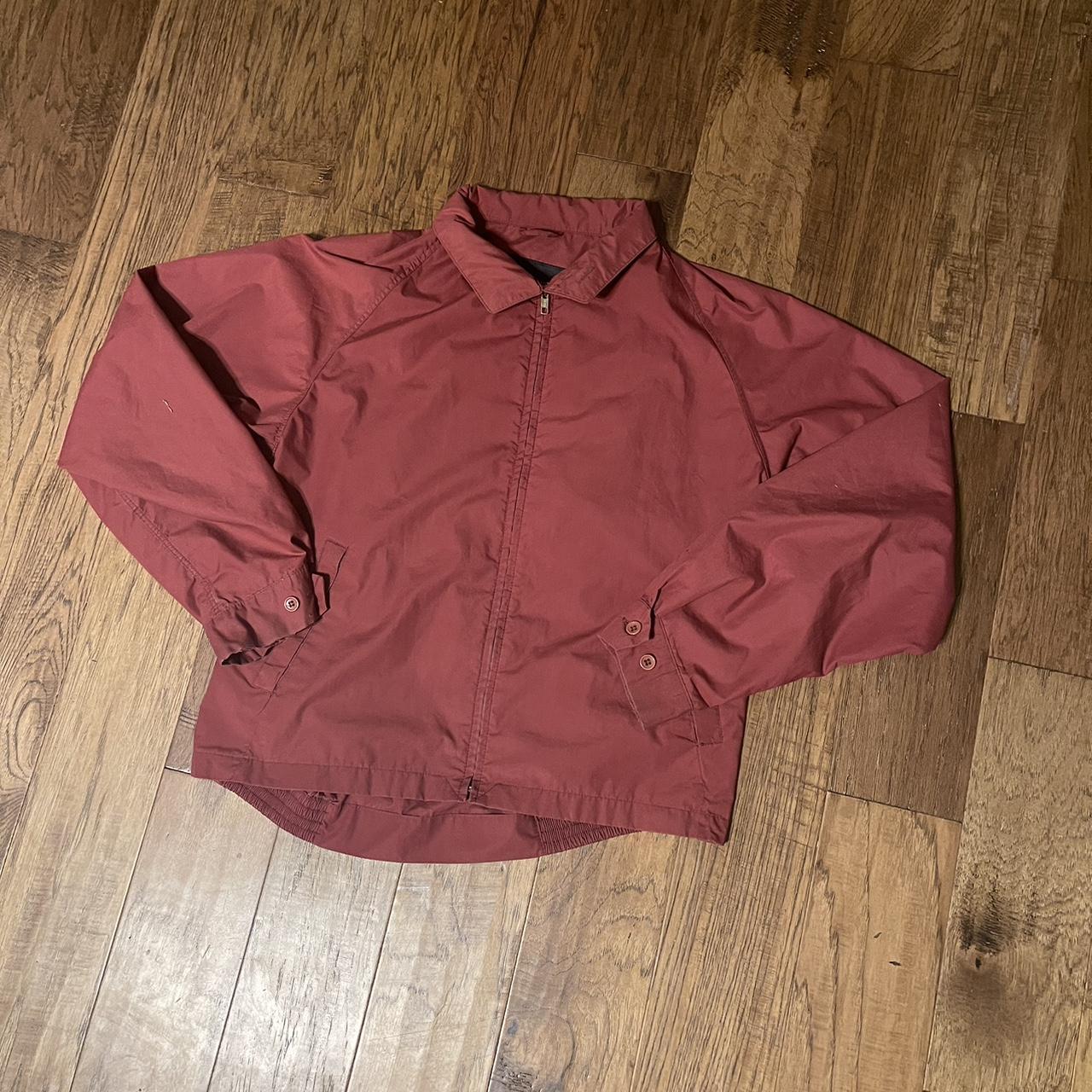 London fog hotsell burgundy coat