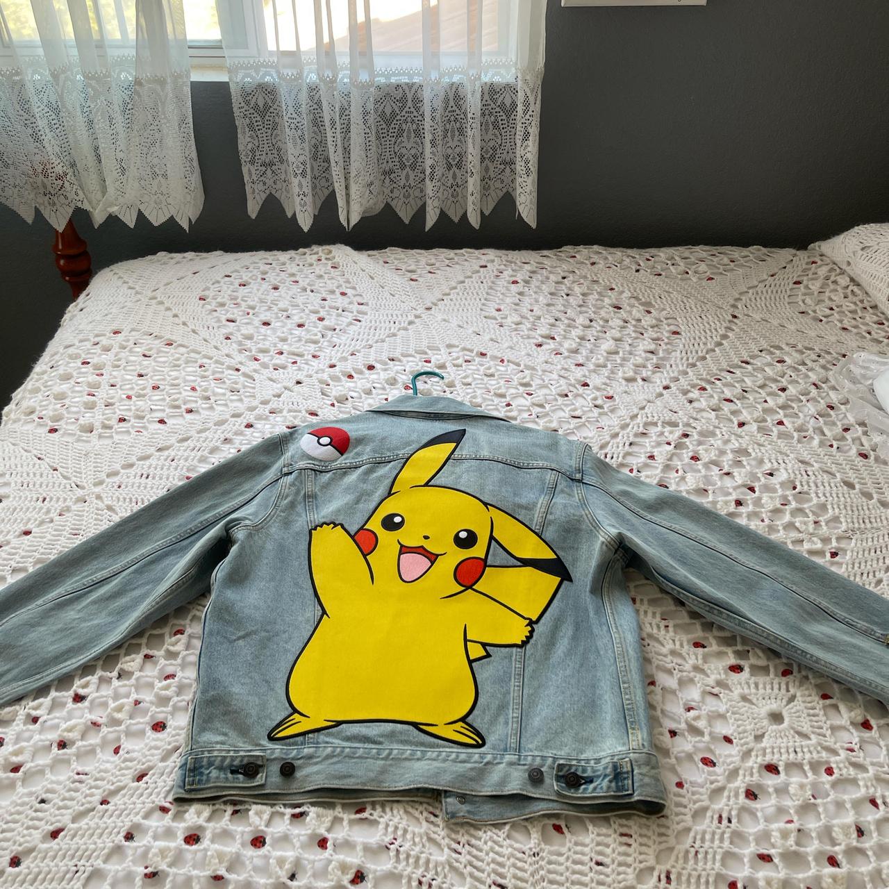 Levis X Pokemon Pikachu Jean high quality Jacket