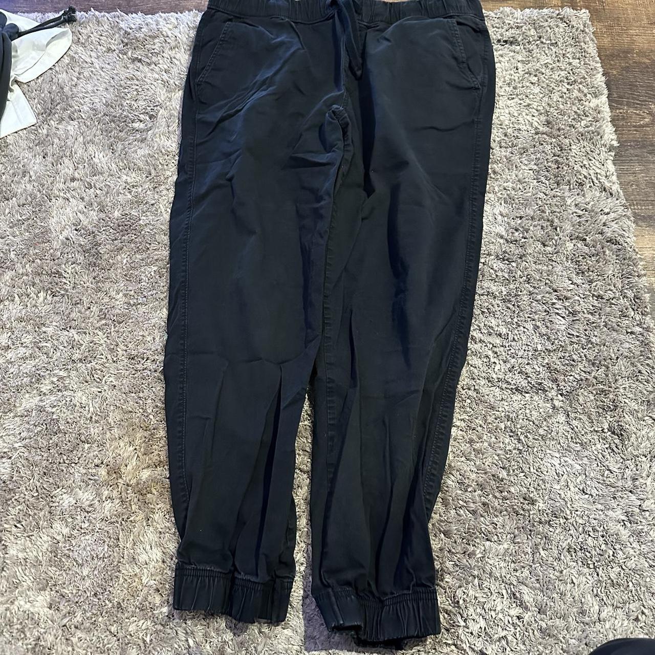 black sonoma large pants stretch fit good condition... - Depop