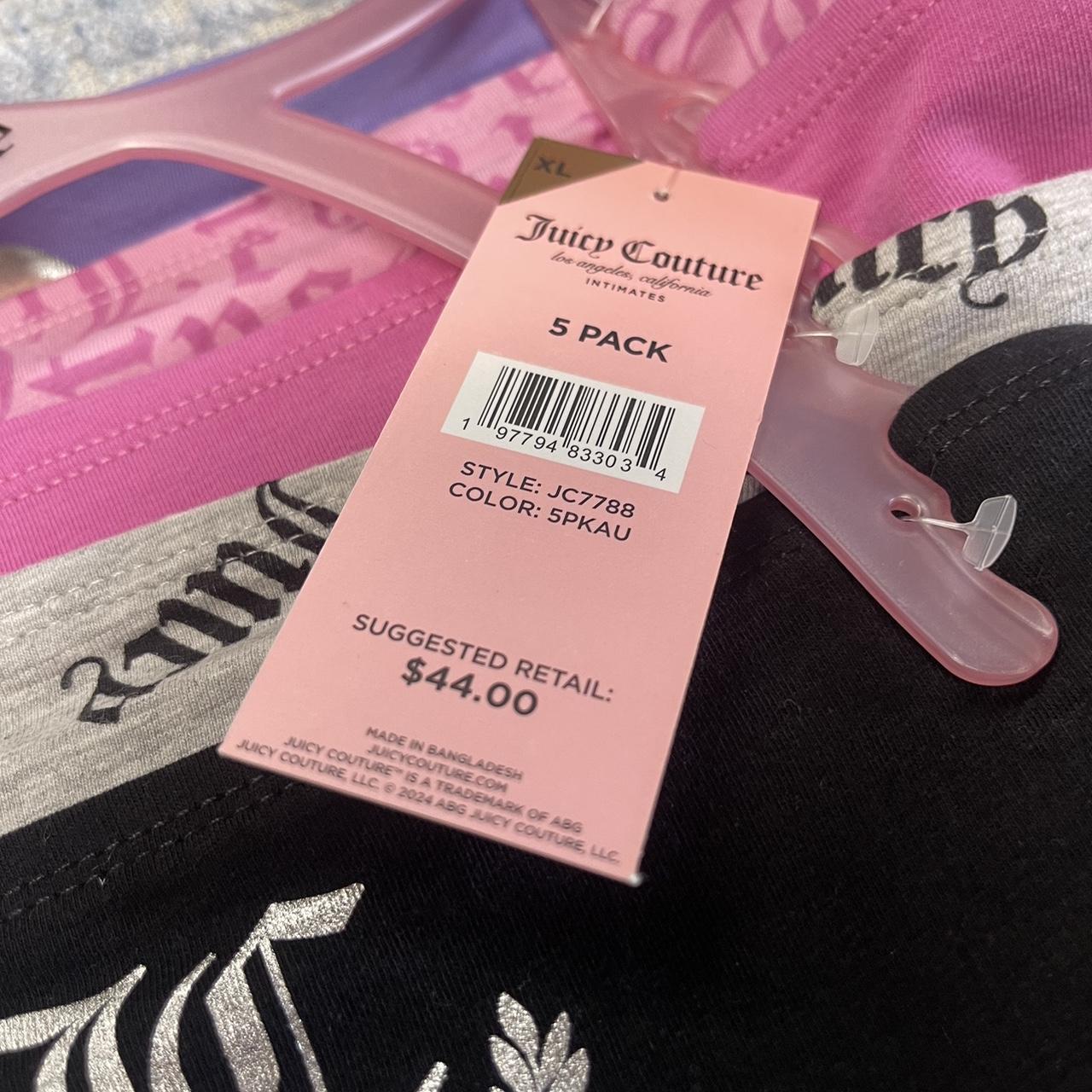 B1 Juicy Couture ショーツ 5枚 S ロゴ B1 Juicy Couture